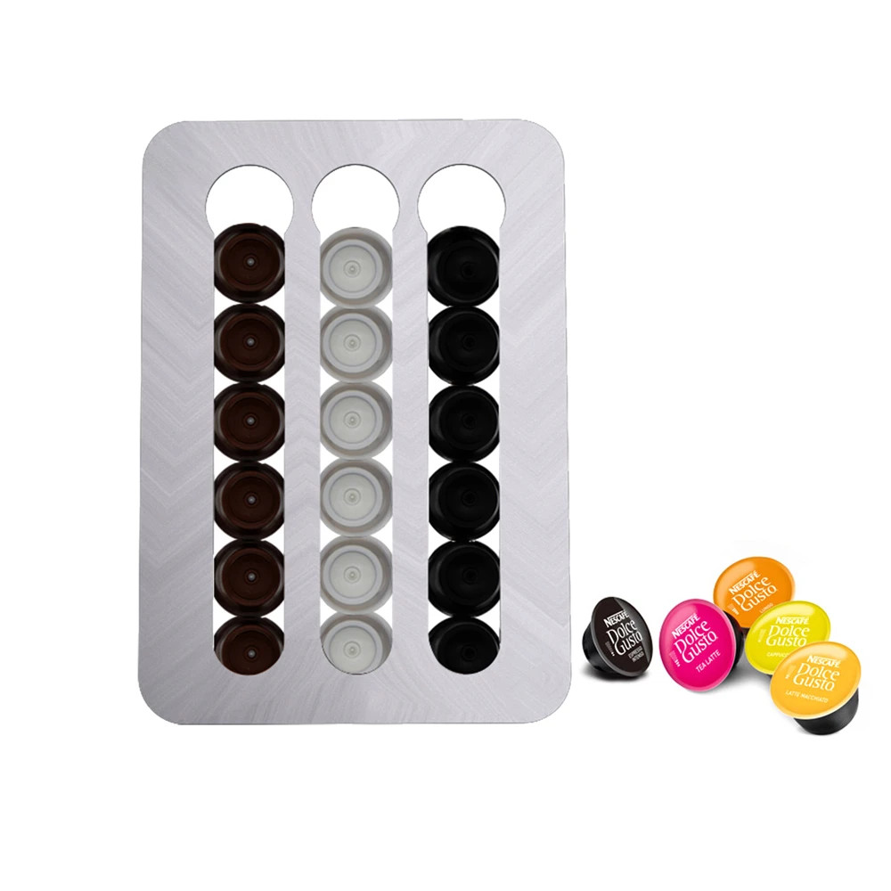 New Coffee Capsules Storage Rack,Compatible With Dolce Gusto,Organizer Set