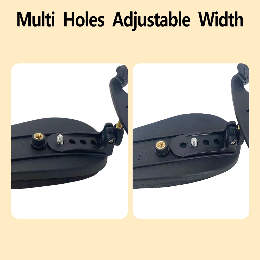 16 inch Viola Shoulder Rest Adjustable Height Rotated Angle Comfortable Durable