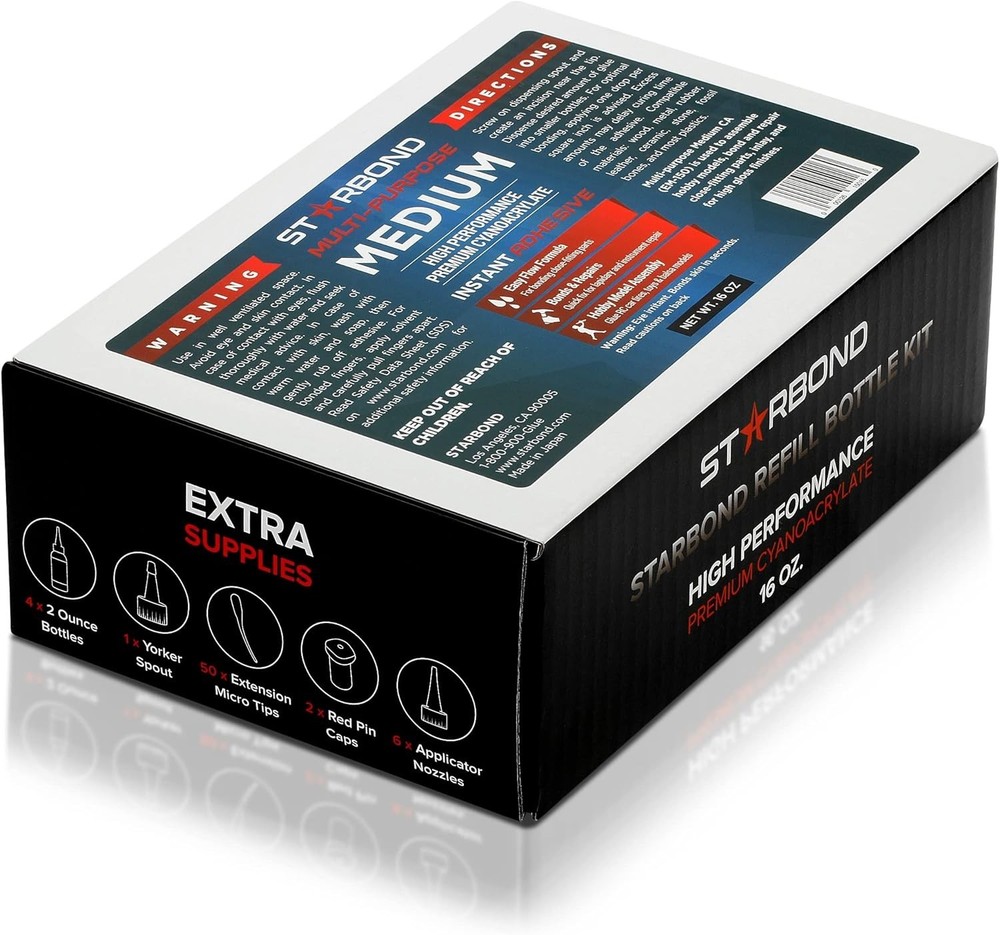 Cyanoacrylate Super Glue Bulk Set