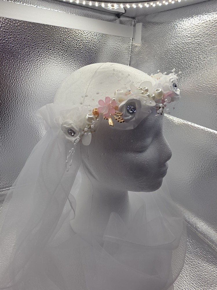 first communion veil-c5