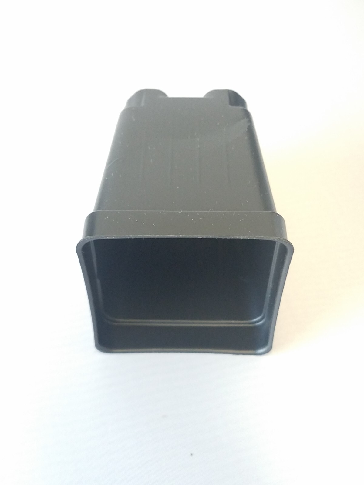 Small 2.5" Square Deep Black Plastic Greenhouse Pots - Landmark - Choose Qty