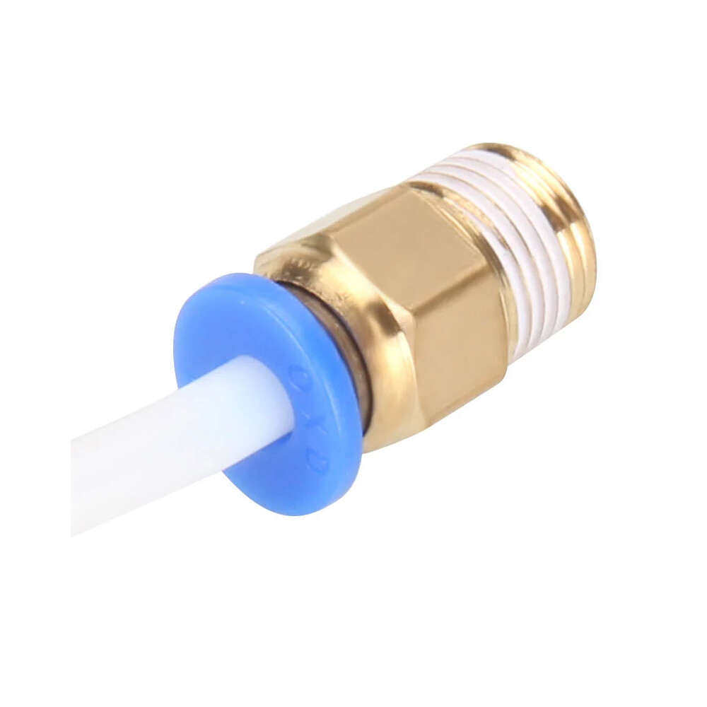 PC6-01 Pneumatic Connector for Bowden Extruder - Push Fit - PTFE - 3D Printer