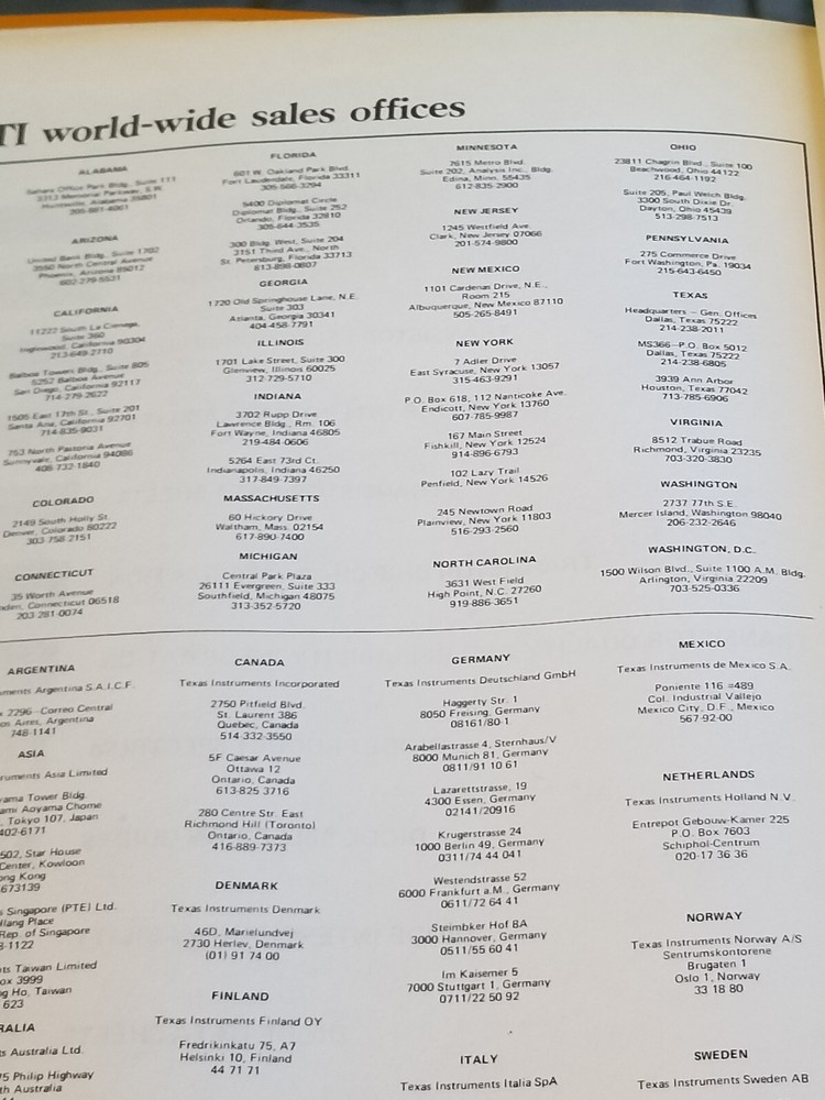VINTAGE 1973 TEXAS INSTRUMENTS DATA BOOK ELECTRIC TRANSISTOR AND DIODE