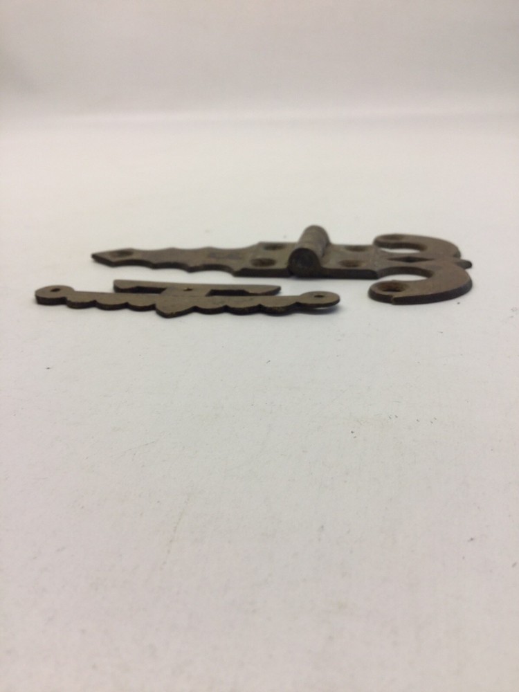 Antique Two Piece Brass Hinge Lot