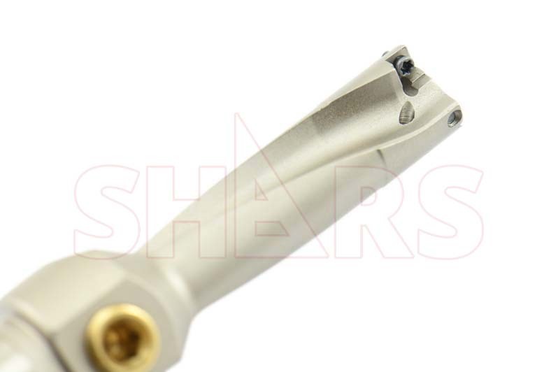 1PC 0.500" 3xD Coolant Through Indexable Drill + 2 SPMX Inserts !{