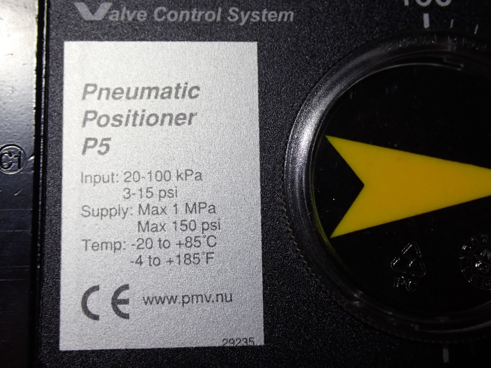 PMV FLOWSERVE P5 POSITIONER ORIGINAL NEW