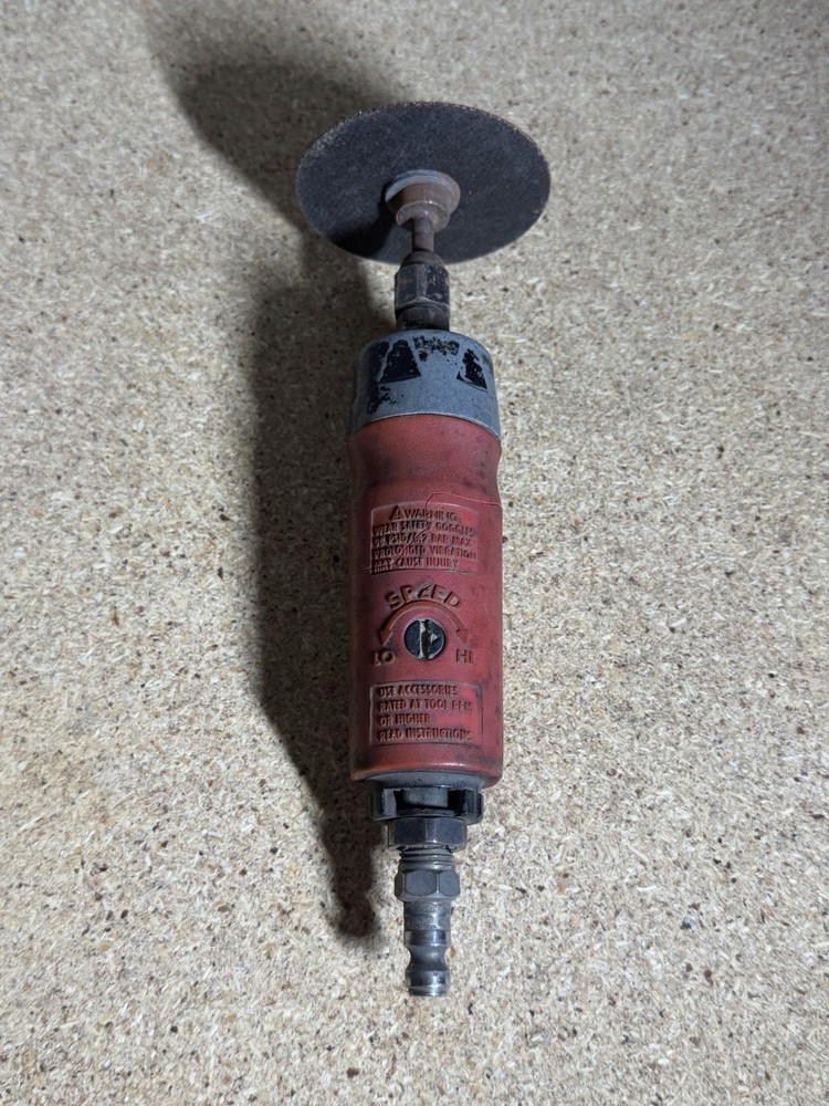 Snap On Tools Air Pneumatic Drill Reversible PDR5 & PT200 Die Grinder Untested