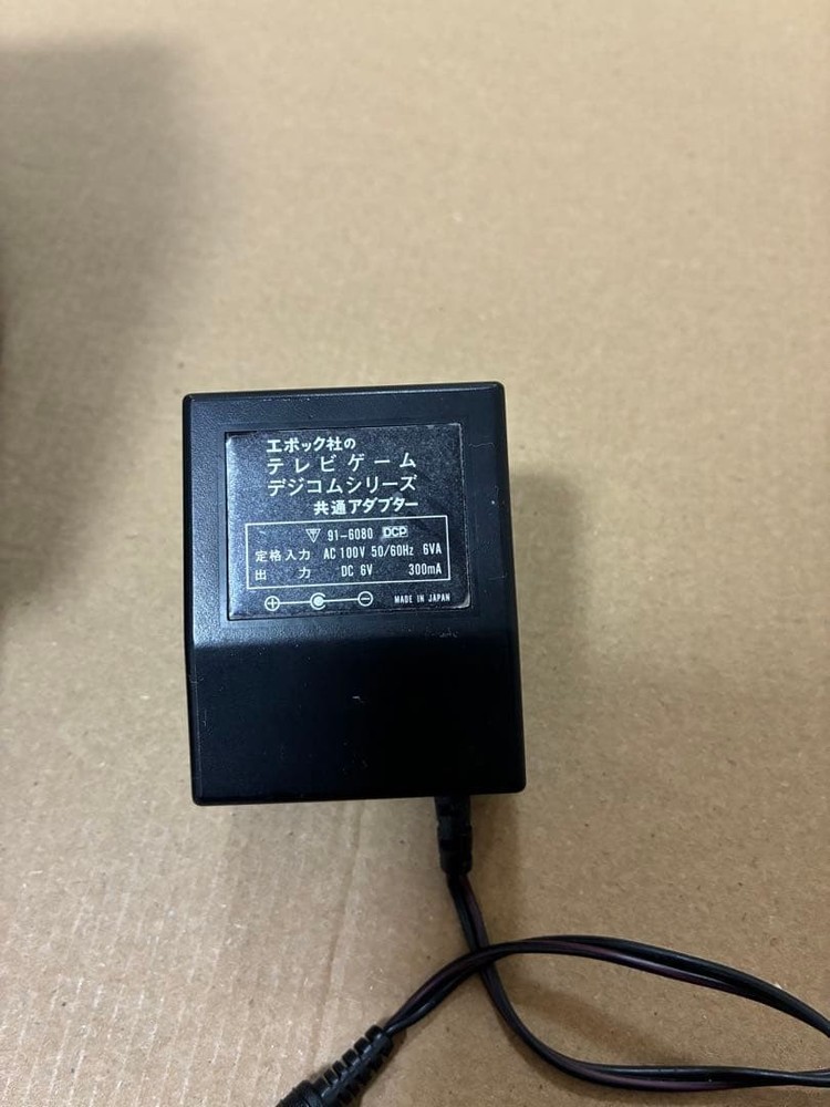 Epoch Electronic Game LCD Screen Retro Adapter Tested Working NO DUTY