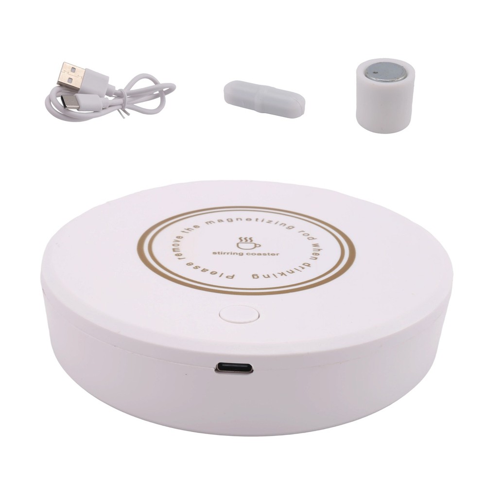 Compact Magnetic Stirrer, Automatic Beverage Mixer, USB-C Rechargeable,4804