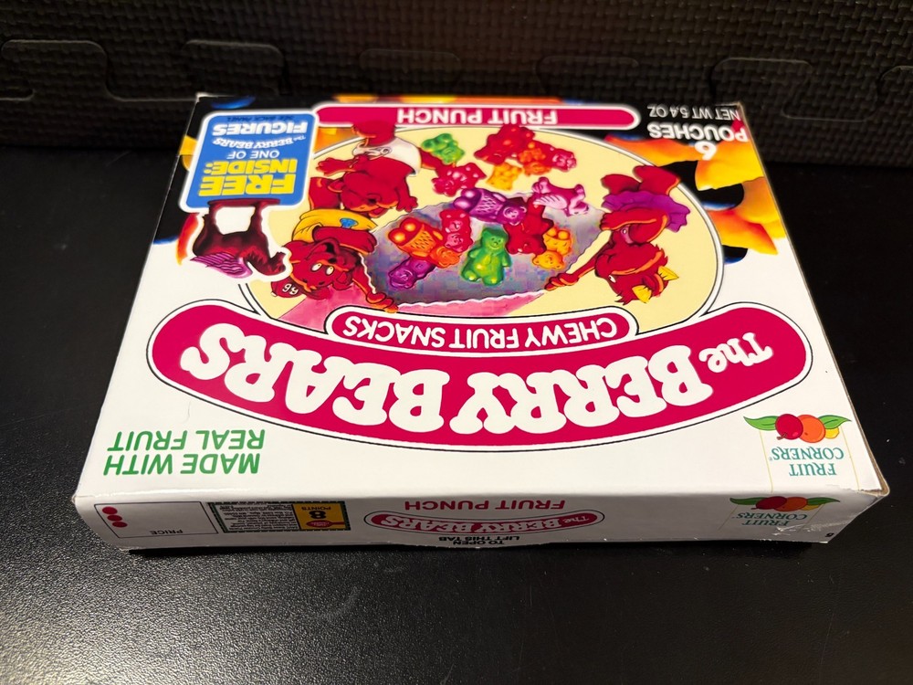 Berry Bears fruit snacks - Empty custom design display box