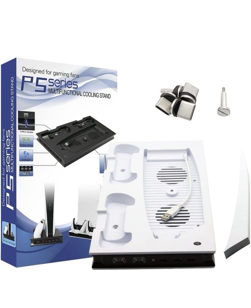 PS5 Digital/disc Cooling Station PS5 Controller Charging Station
