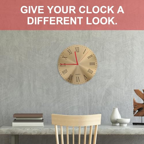 Quartz Clock Mechanism Kit, 2pcs Wall Clock Mechanisms Replacement, Clock