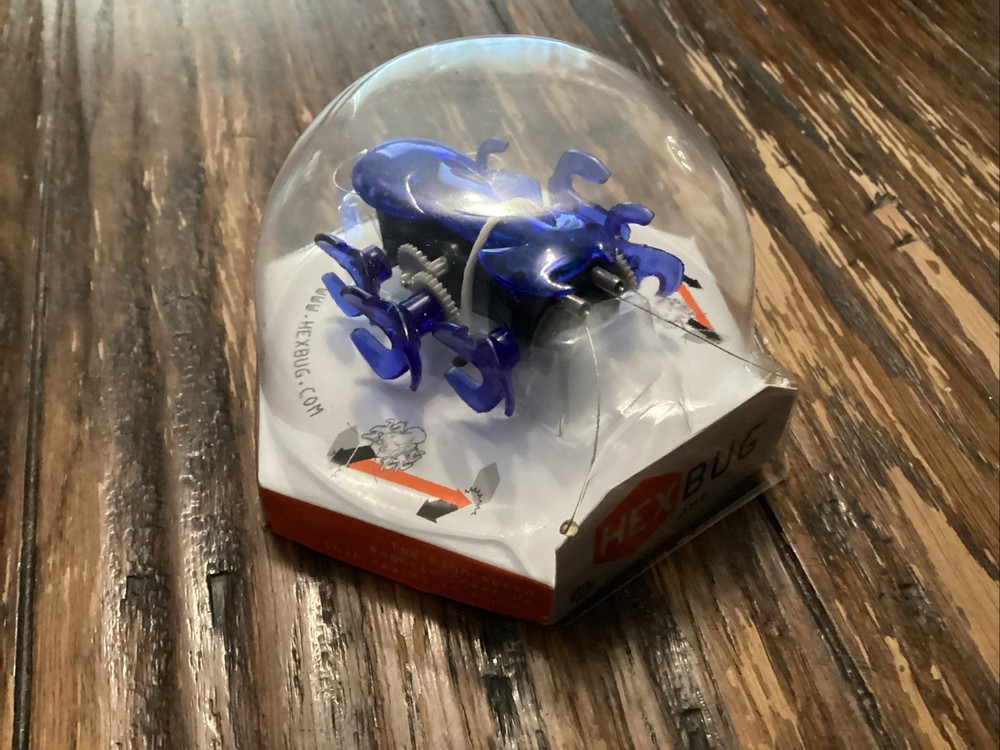 New in Sealed Box 🔥 HEXBUG ANT Micro Robotic Creatures BLUE Hex Bug