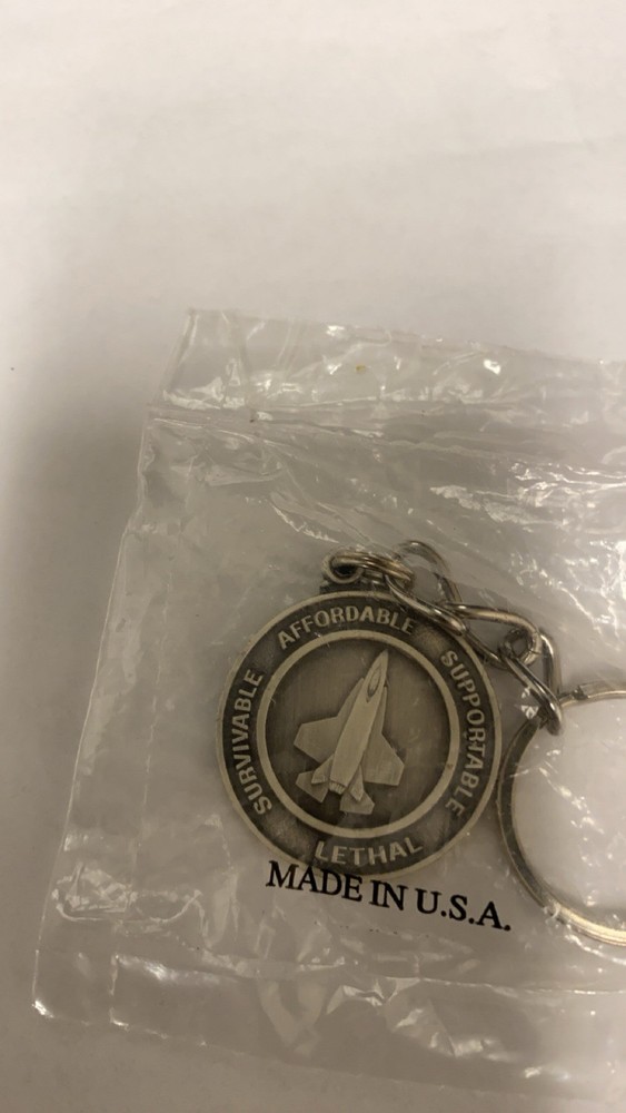 Lockheed Martin Joint Strike Fighter Keychain
