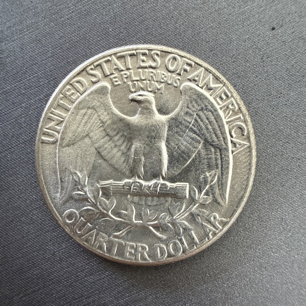 1964 P 4 Silver Washington Quarters