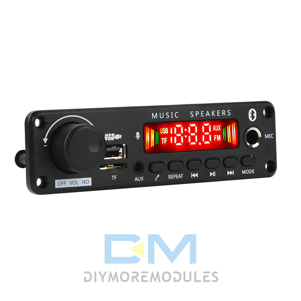 50W Amplifier Bluetooth MP3 Player Decoder Board DC6-18V FM Radio TF Car kit