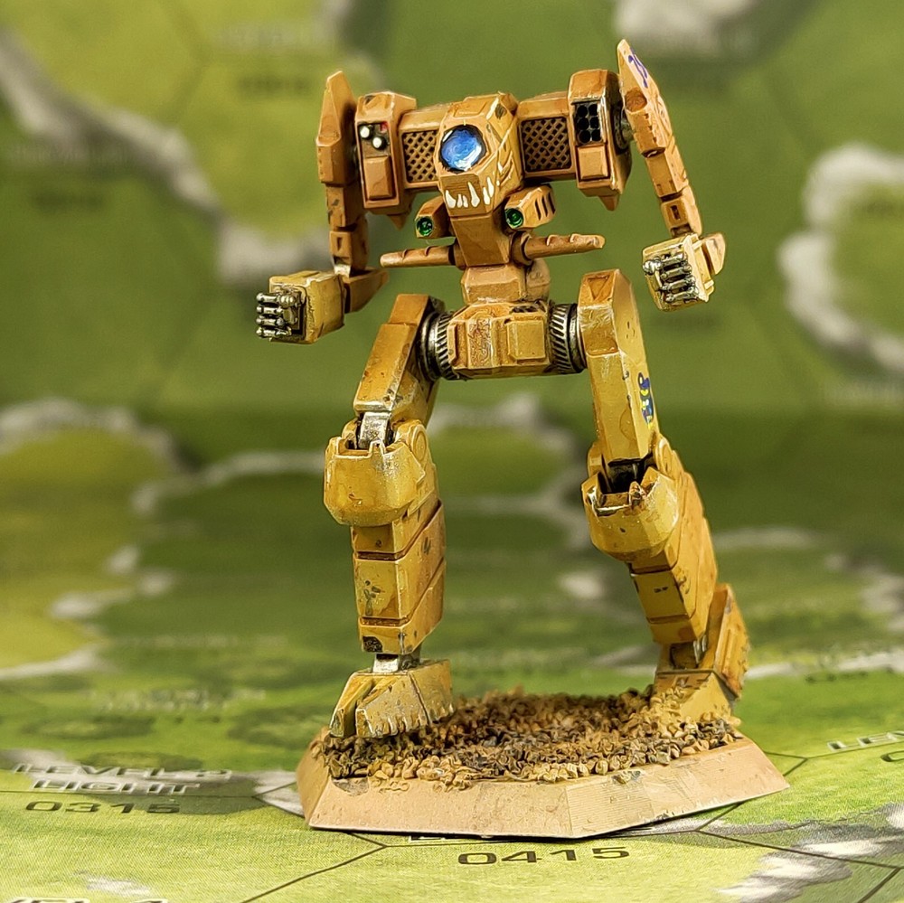 STEALL Mech Miniature Compatible with Battletech