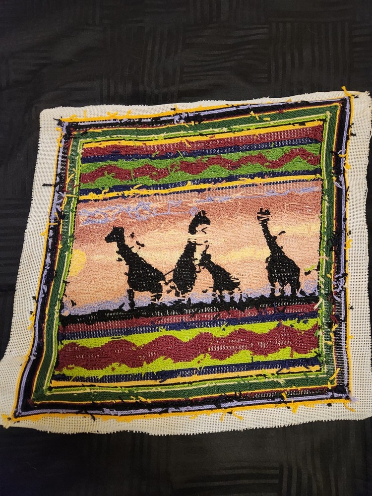 Beautiful Giraffe Needlepoint