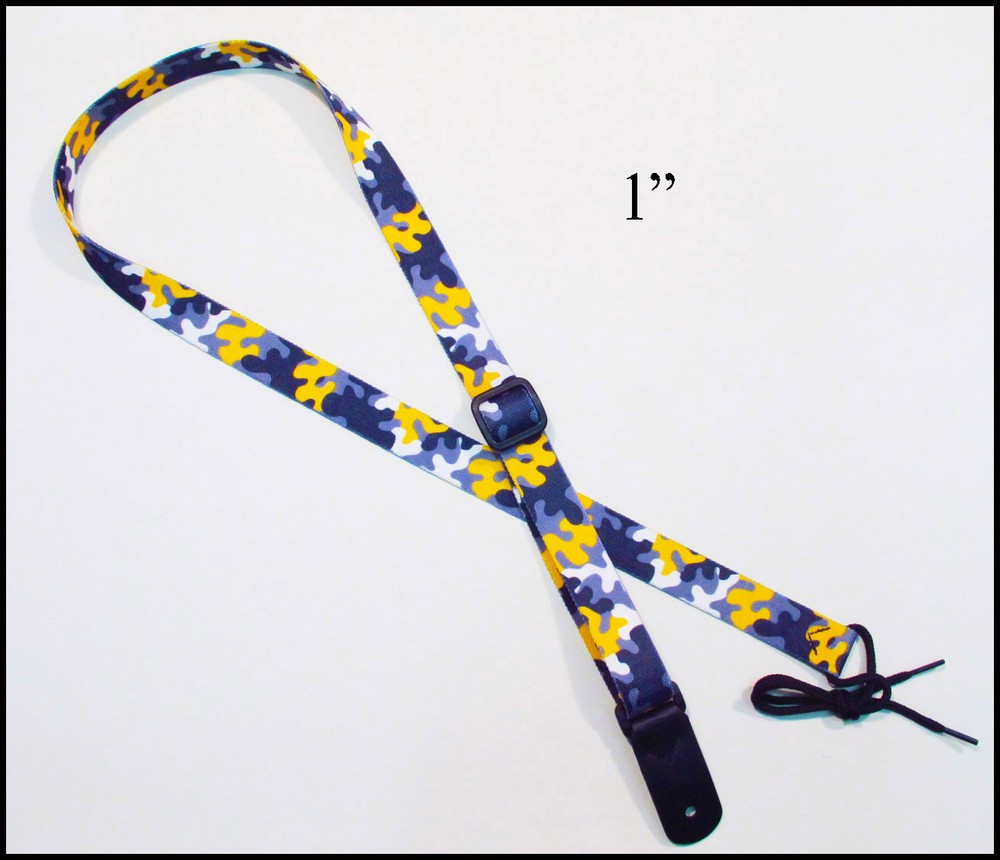 Legacystraps Mandolin Strap Ukulele Puzzle Camo Pattern