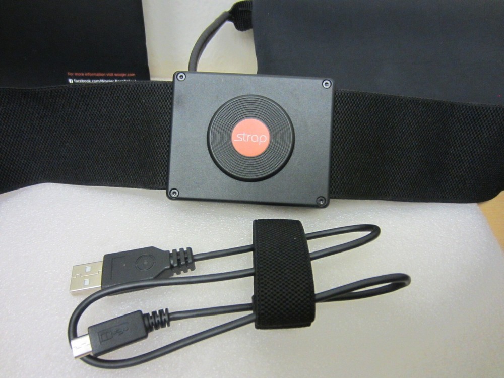 Woojer STRAP - Original 2017 Launch Model, Black, Haptic Vibration