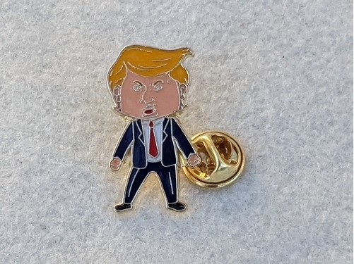 Happy Trump 2024 2028 Lapel Pin/Badge