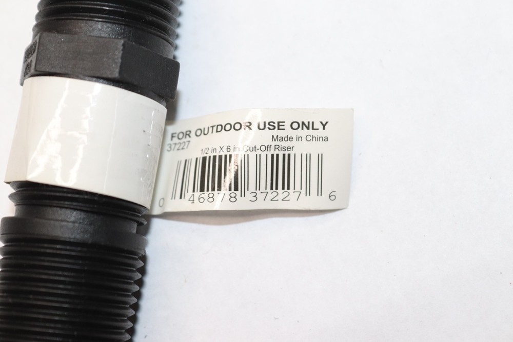 Orbit 1/2-inch x 6-inch Cut-off Riser 37227