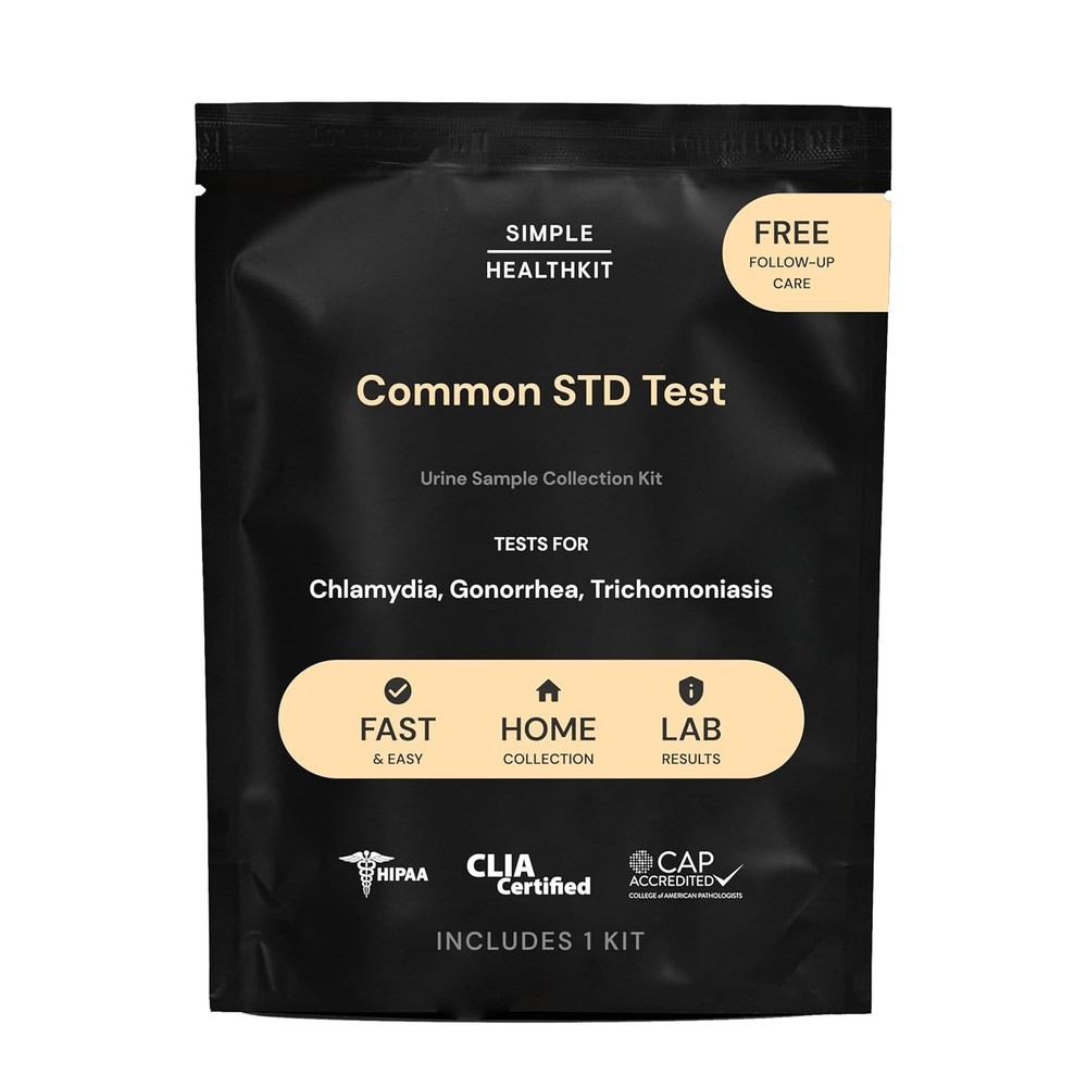 Physician Approved STD Kit: Chlamydia, Gonorrhea, Trich - HSA/FSA Eligible