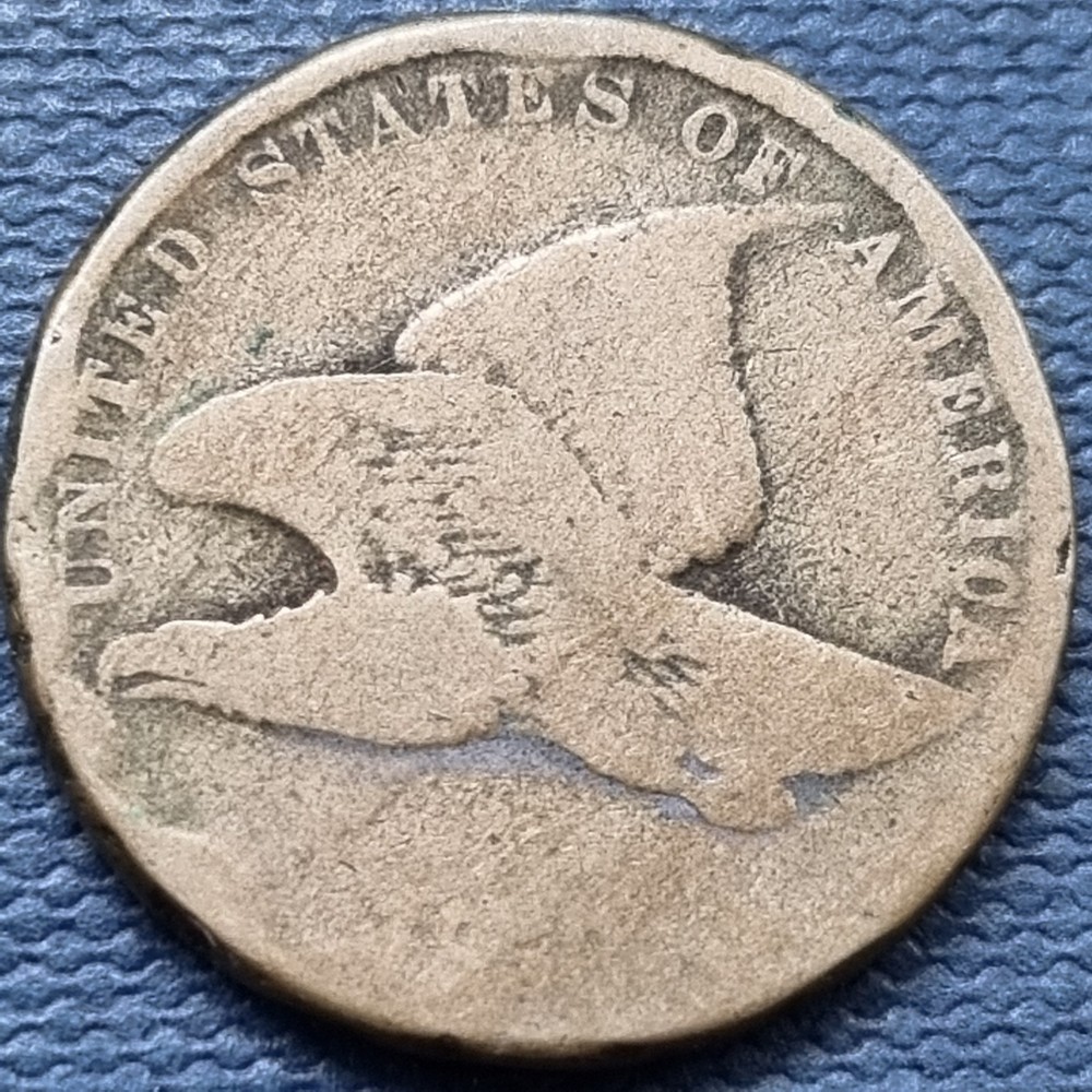 1858 Flying Eagle Cent 1c Circulated #97083