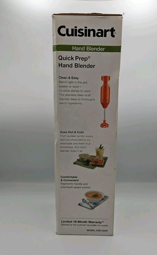 Cuisinart hand blender CSB-33OR