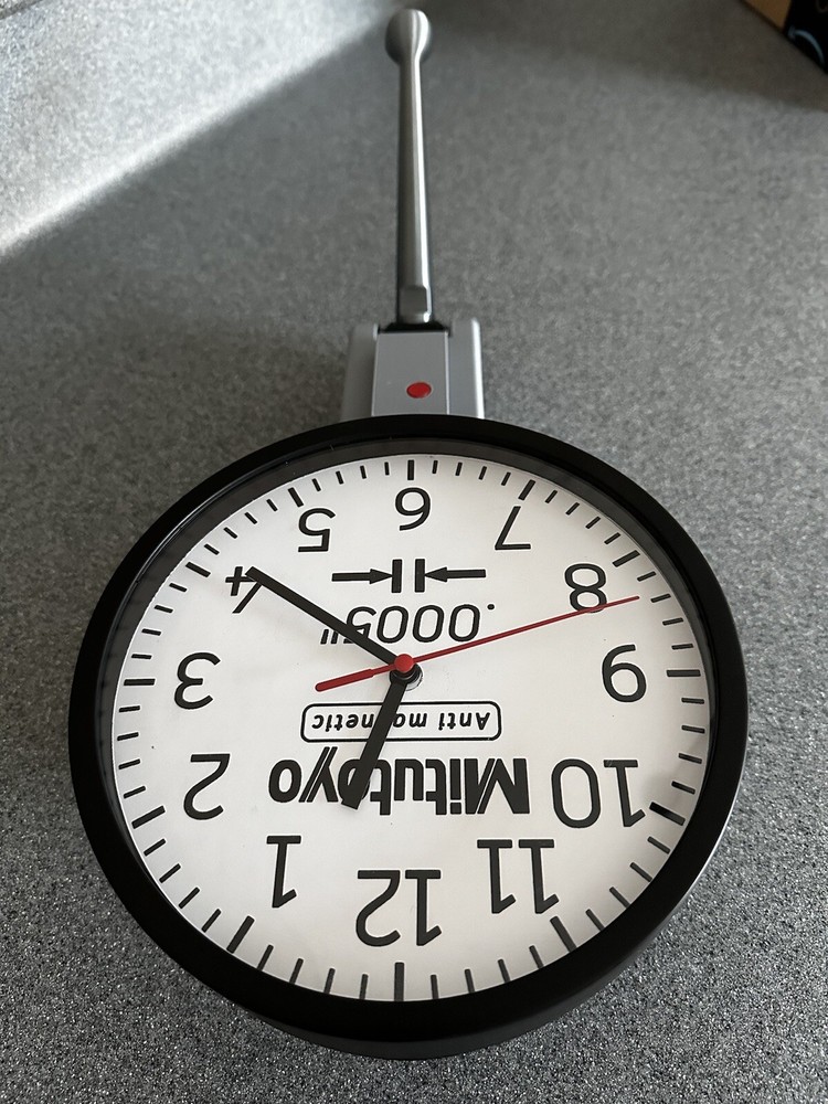 Machinist / Engineer indicator dial clock
