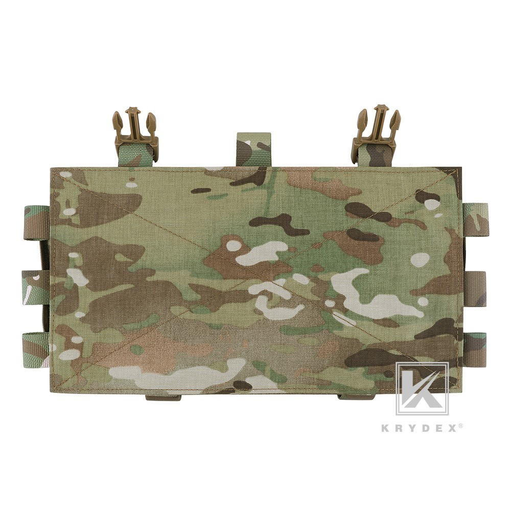KRYDEX Tactical MF IV Placard Magazine Pouch Front Panel for Vest MC Camo