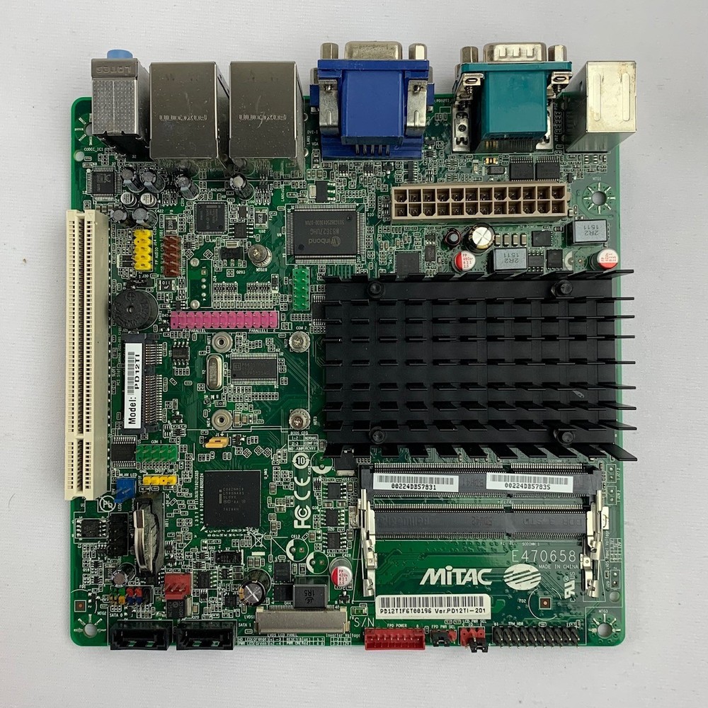 Mitac PD11TI Series Mini-ITX CPU Boards