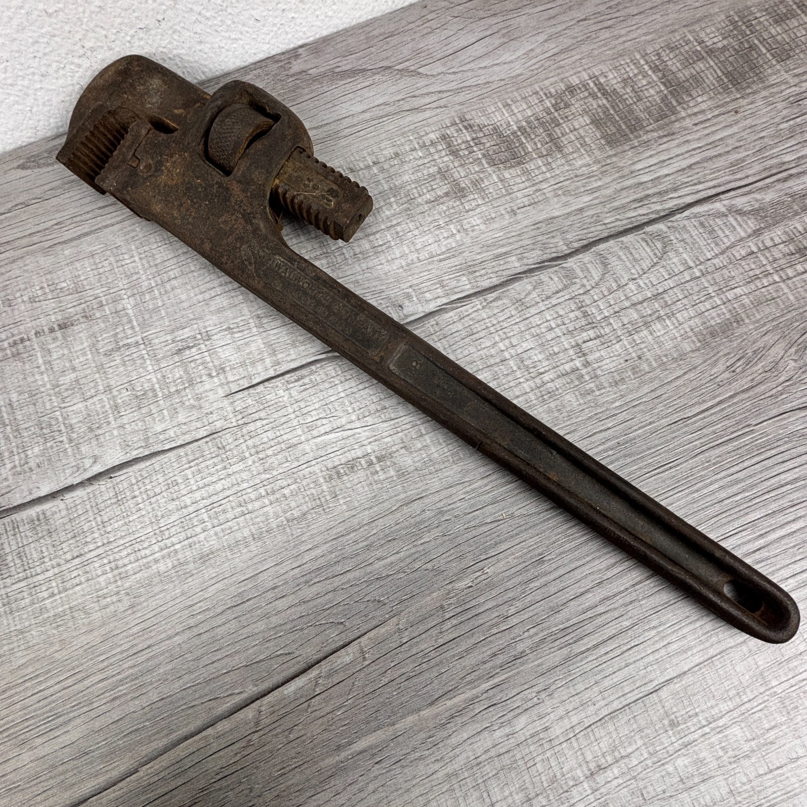 Vintage Stillson Walworth 18" Adjustable Pipe Wrench Heavy Duty Made in USA