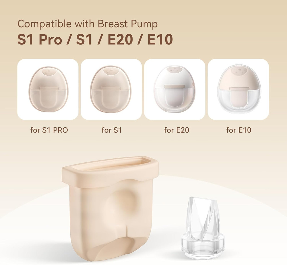 Replacement Parts for Eufy Breast Pump, Compatible with Eufy S1 Pro, S1, E20, E1