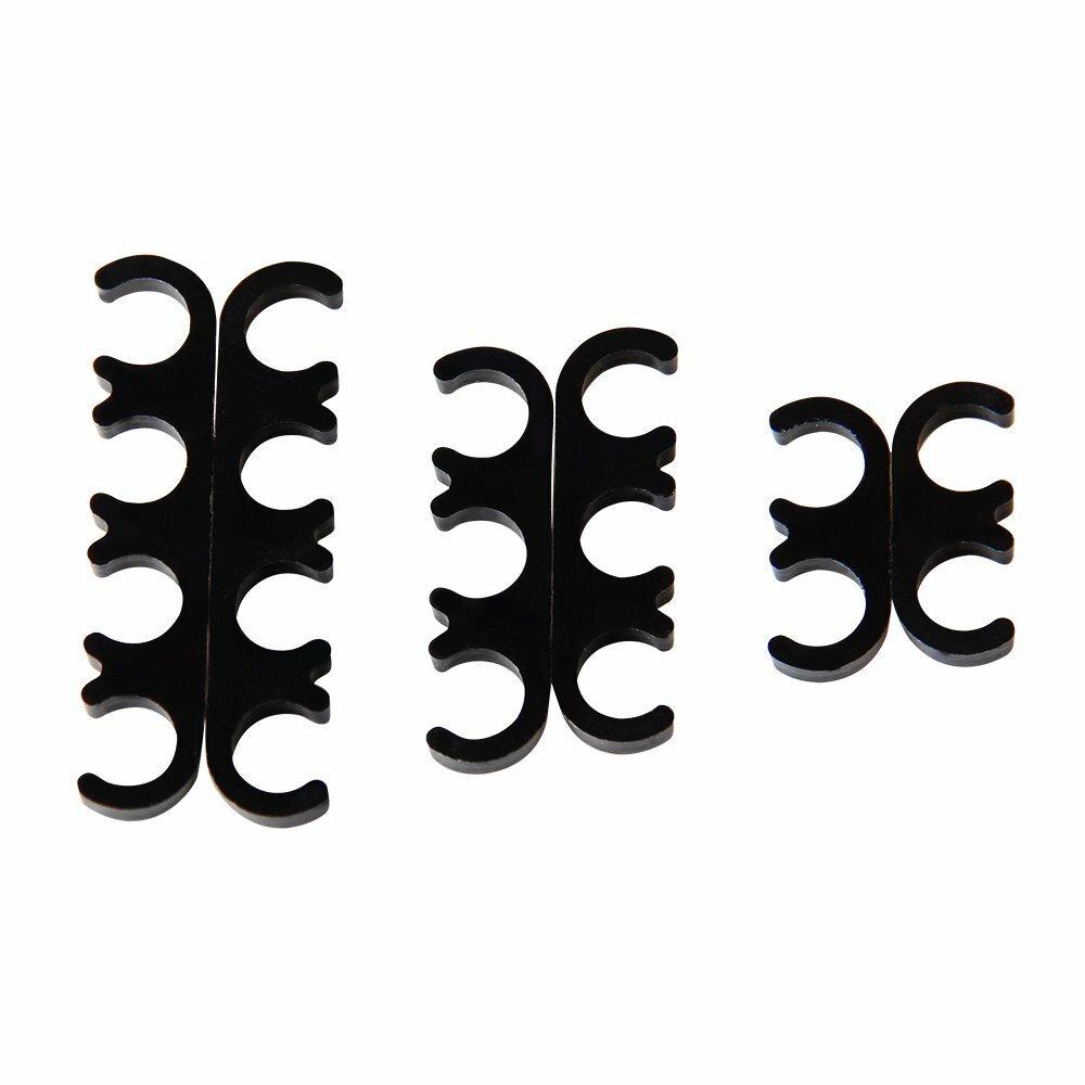12pcs Spark Plug Holders 7-8-9mm Ignition Lead Wire Separators Dividers Clip-in
