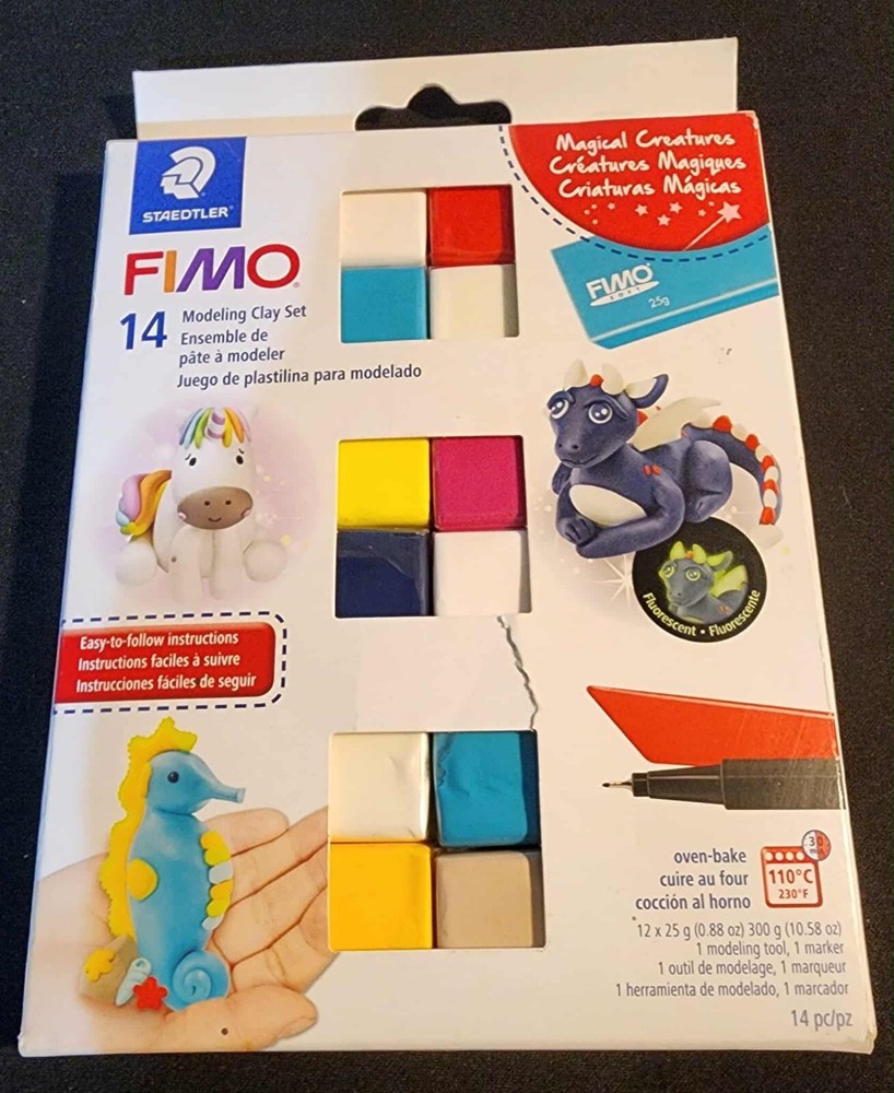 Staedtler® FIMO® Magical Creatures Modeling Clay Set - 14ct Assorted Colors Flue