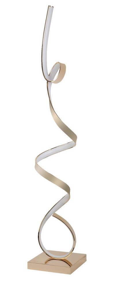 Riga LED 63" Floor Lamp with Dimmer Remote Control