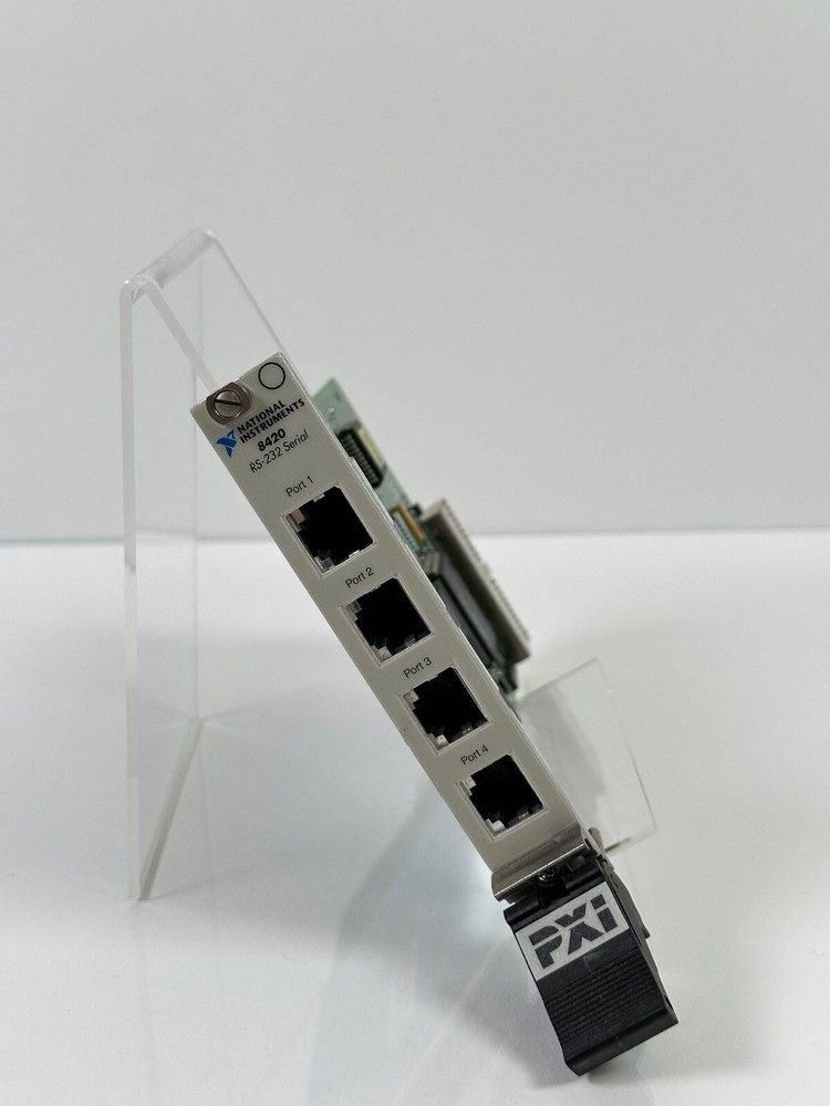 National Instruments PXI-8420 RS-232 Serial Interface Module Card 185447C-01
