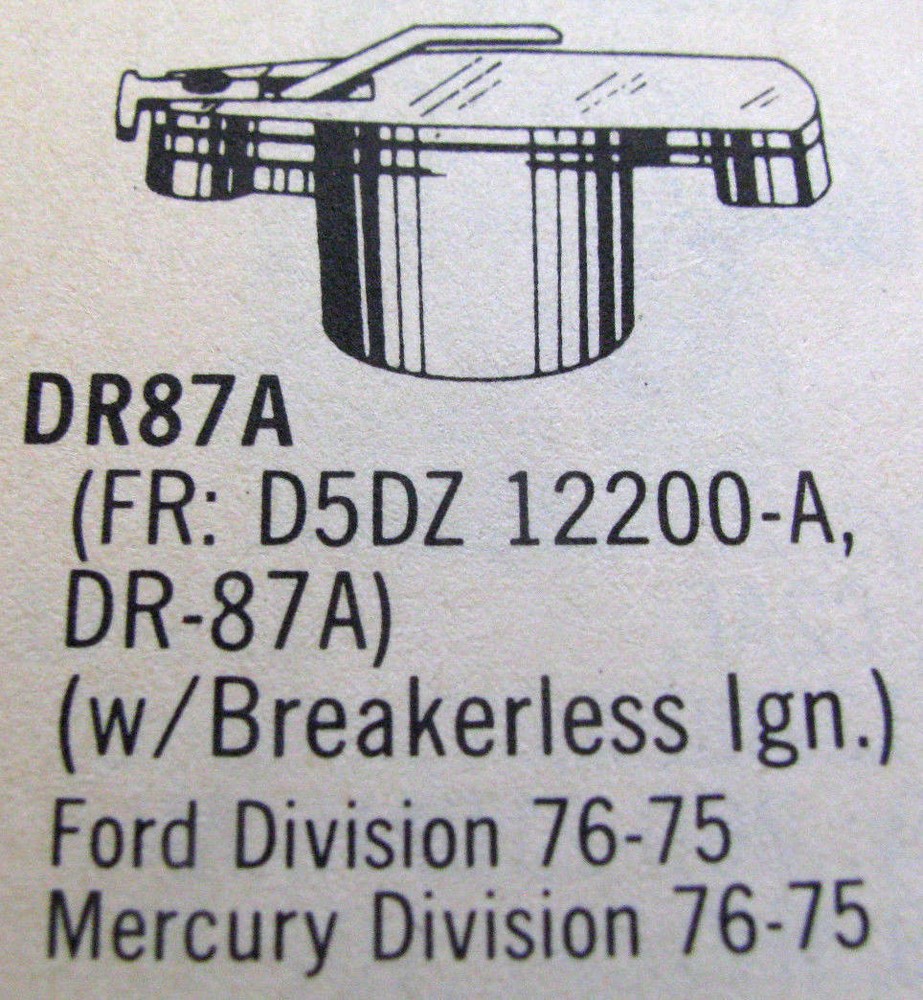 Modern Mechanic DR87A Distributor Rotor