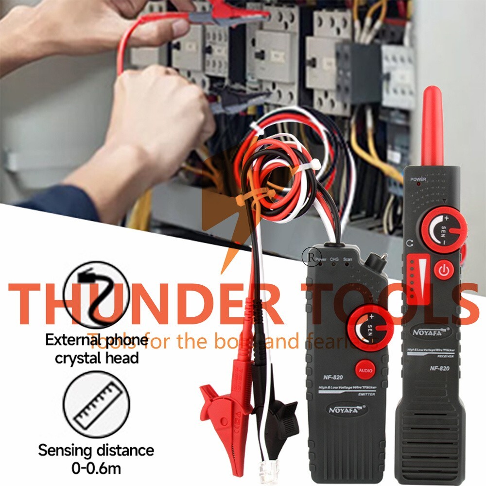 Thunder Tools NOYAFA NF-820 Anti-Interference Underground Cable Locator