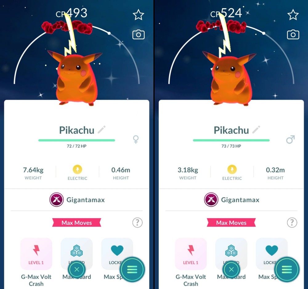 Shiny GIGANTAMAX Pikachu - PTCs