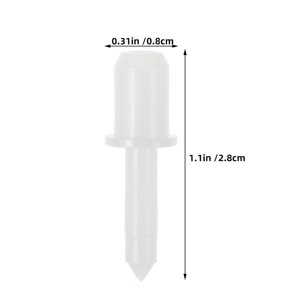 50 Pcs Plastic Shutter Repair Pins Kit For Replacement Window Tools Louvers