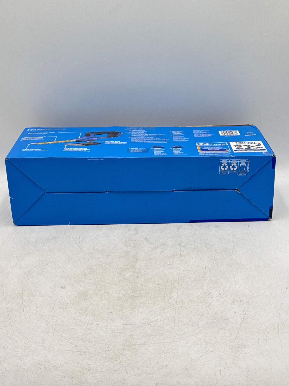 Kobalt 5403452 - 24V 2-in-1 Cordless Grass Shear & Shrubber Hedge Trimmer Kit w/