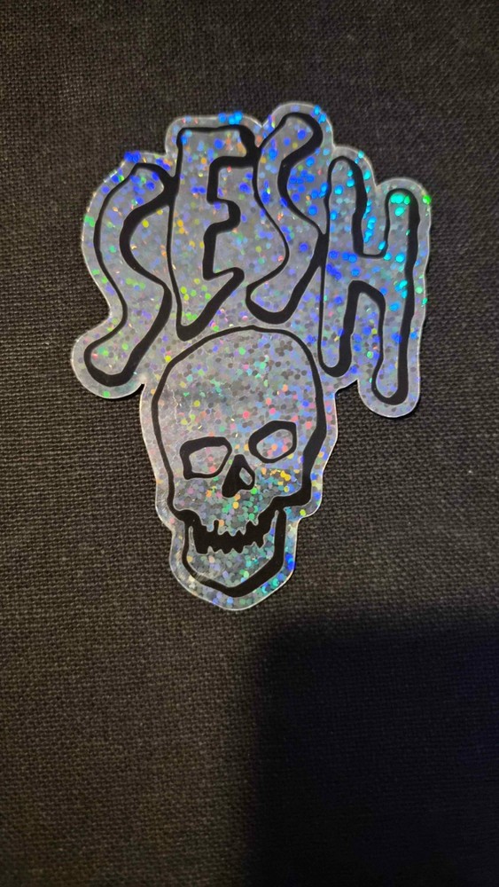 TeamSESH SESH Skull Holo Sticker