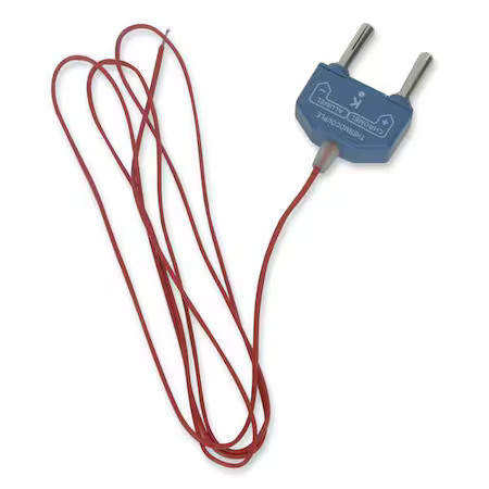 Temperature Probe, Banana Plug, Type K, 4Jpn3