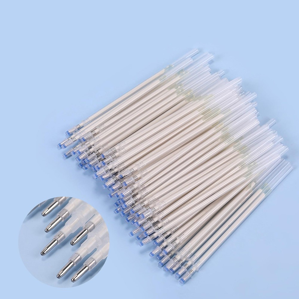 100 Pcs Refills Heat Erasable Fabric Marking Refills White High Temperature E...