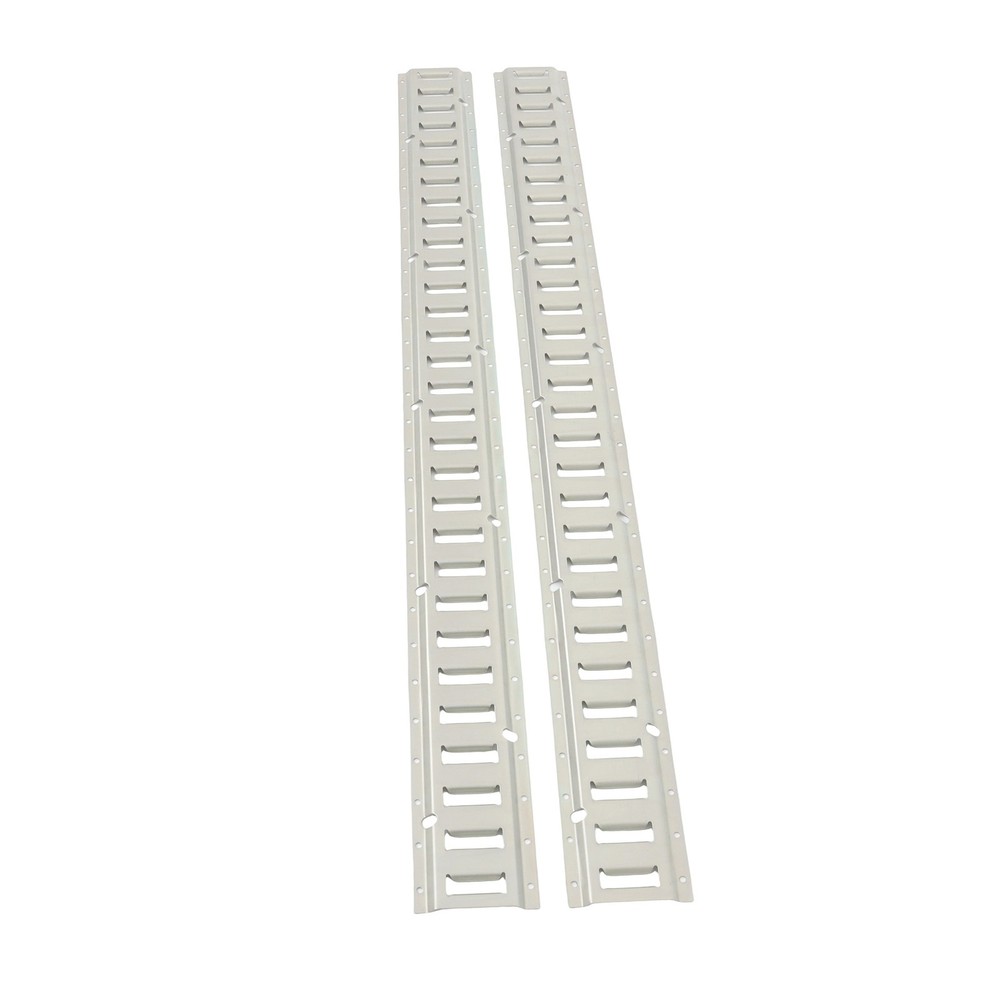 Labwork Silver 2PC 5' E-Track Tie-Down Rail For Truck Trailer Cargo Van Utility