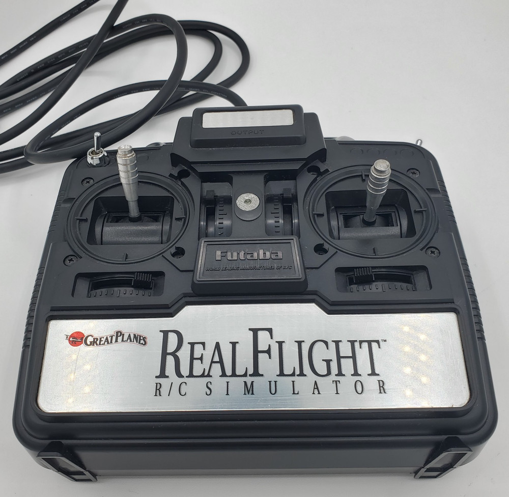 Great Planes Real Flight Simulator Controller ONLY G2 RC Mode 2 Futaba Control