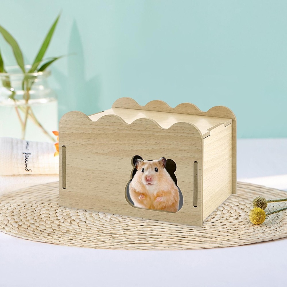 Hamster Hide Cage Decor Cage Accessories