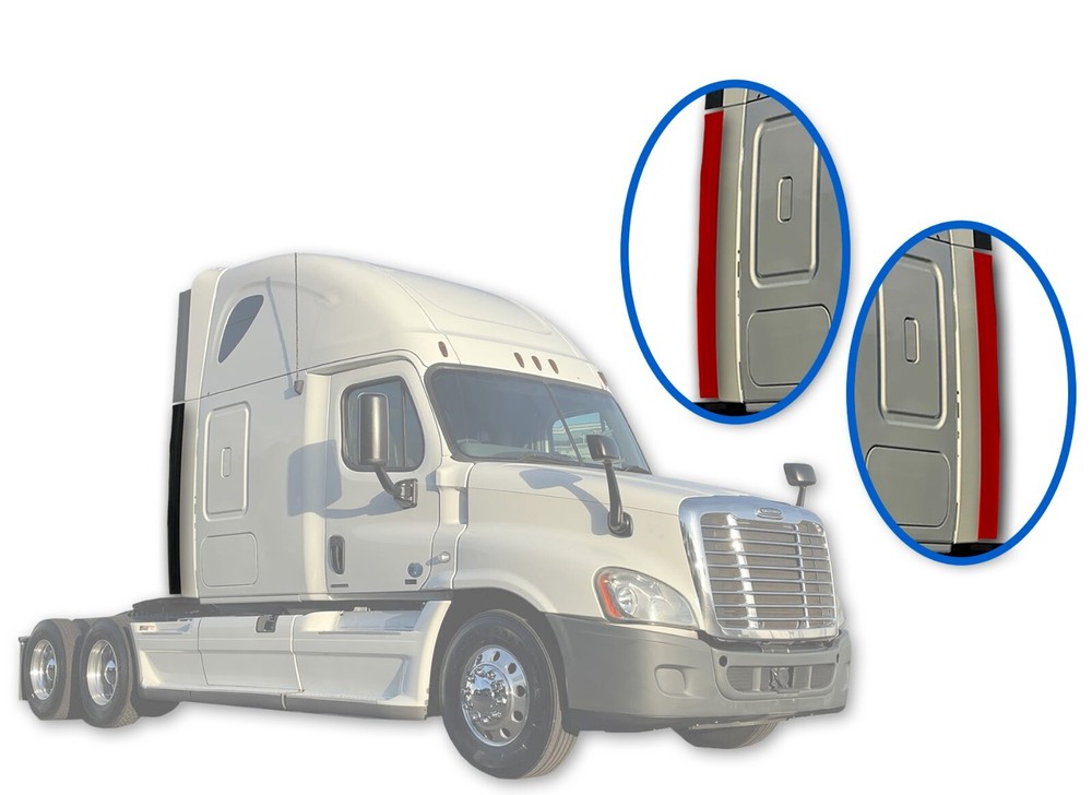 Lower Cab Fairing Extensions Set Narrow Version For Freightliner Cascadia 08-16